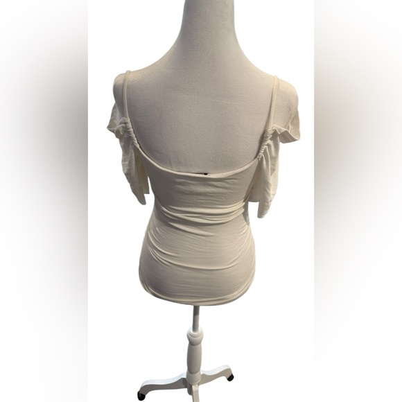 Vintage Baby Phat Off-Shoulder Top-White - Picture 5 of 6
